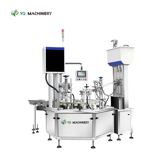 Cosmetic Filling Capping Machine