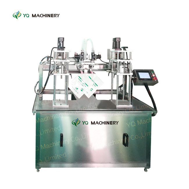 Spout Pouch Pack Filling And Capping Machine for Liquid Paste Standup