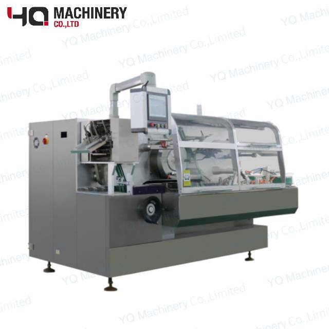 Continuous Motion Cartoner For Bottle Pouch High Speed Cartoning Machine Pharma Cosmetic