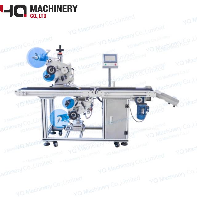 Top And Bottom Labeling Machine for Flat Surface Sticker Labeler